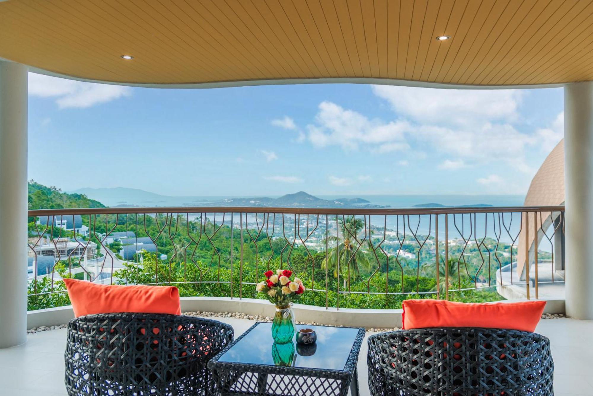 Samui Sky Cottage - 2Br Villa With Infinity Pool หน้าทอนเบย์ ภายนอก รูปภาพ