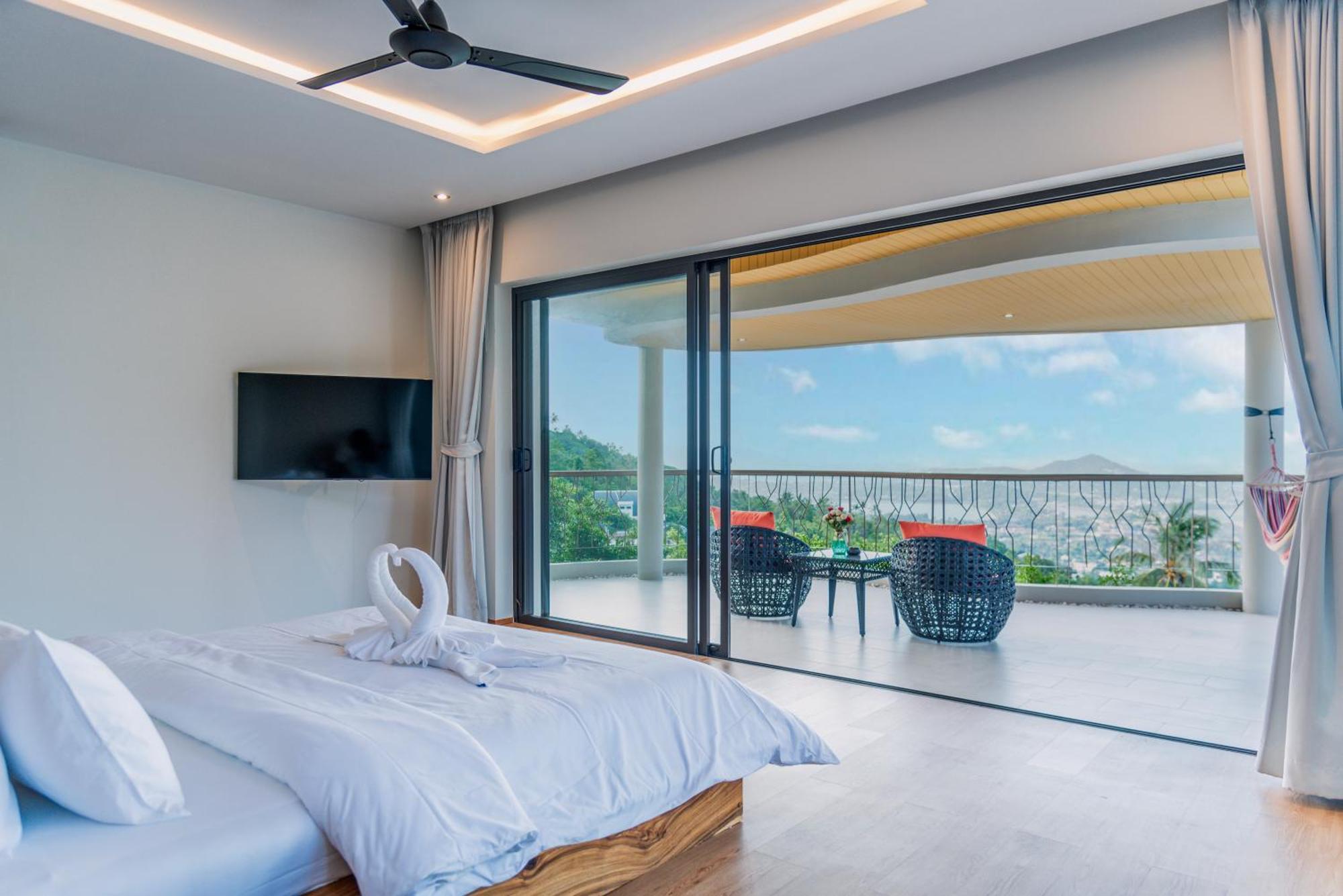 Samui Sky Cottage - 2Br Villa With Infinity Pool หน้าทอนเบย์ ภายนอก รูปภาพ