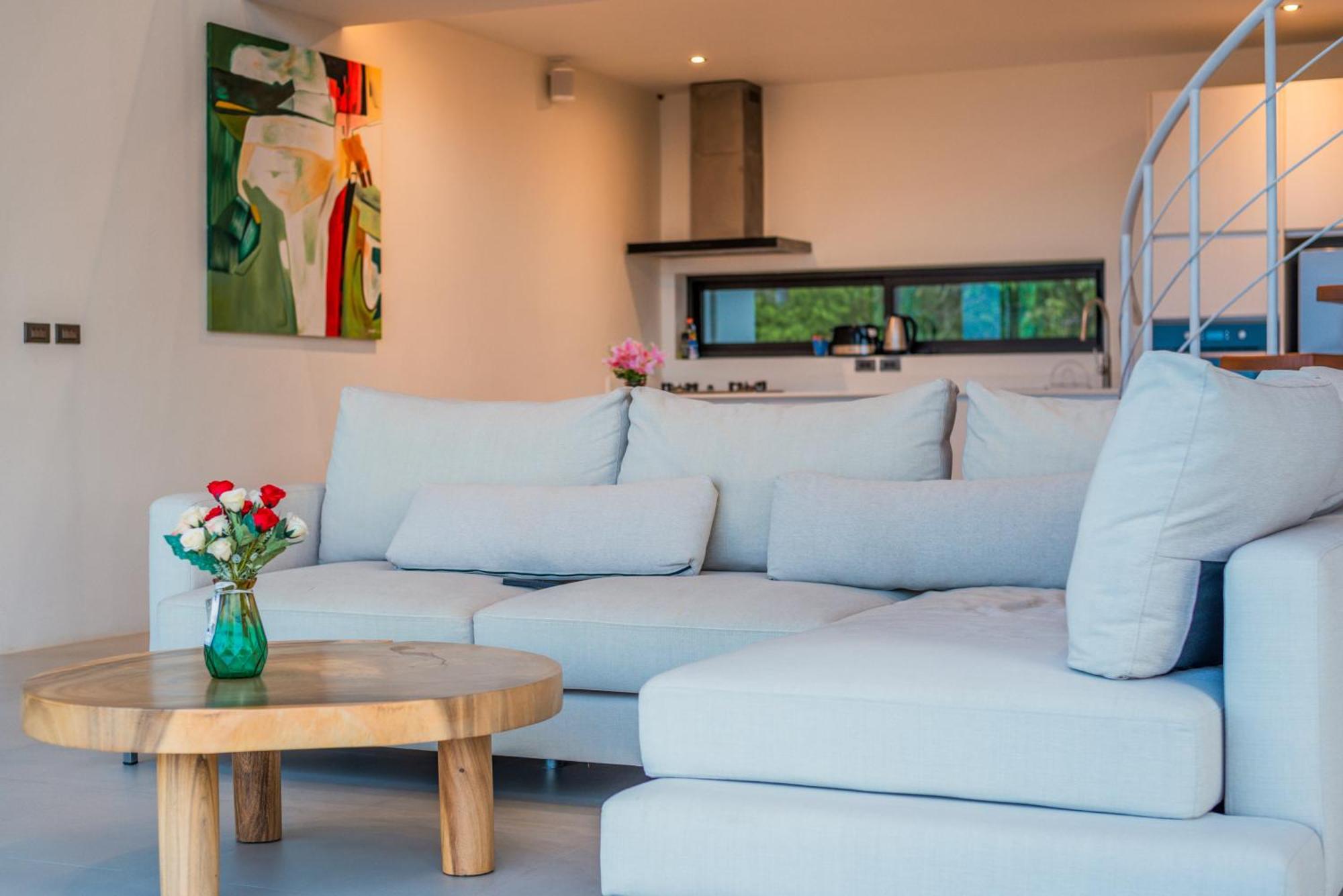 Samui Sky Cottage - 2Br Villa With Infinity Pool หน้าทอนเบย์ ภายนอก รูปภาพ