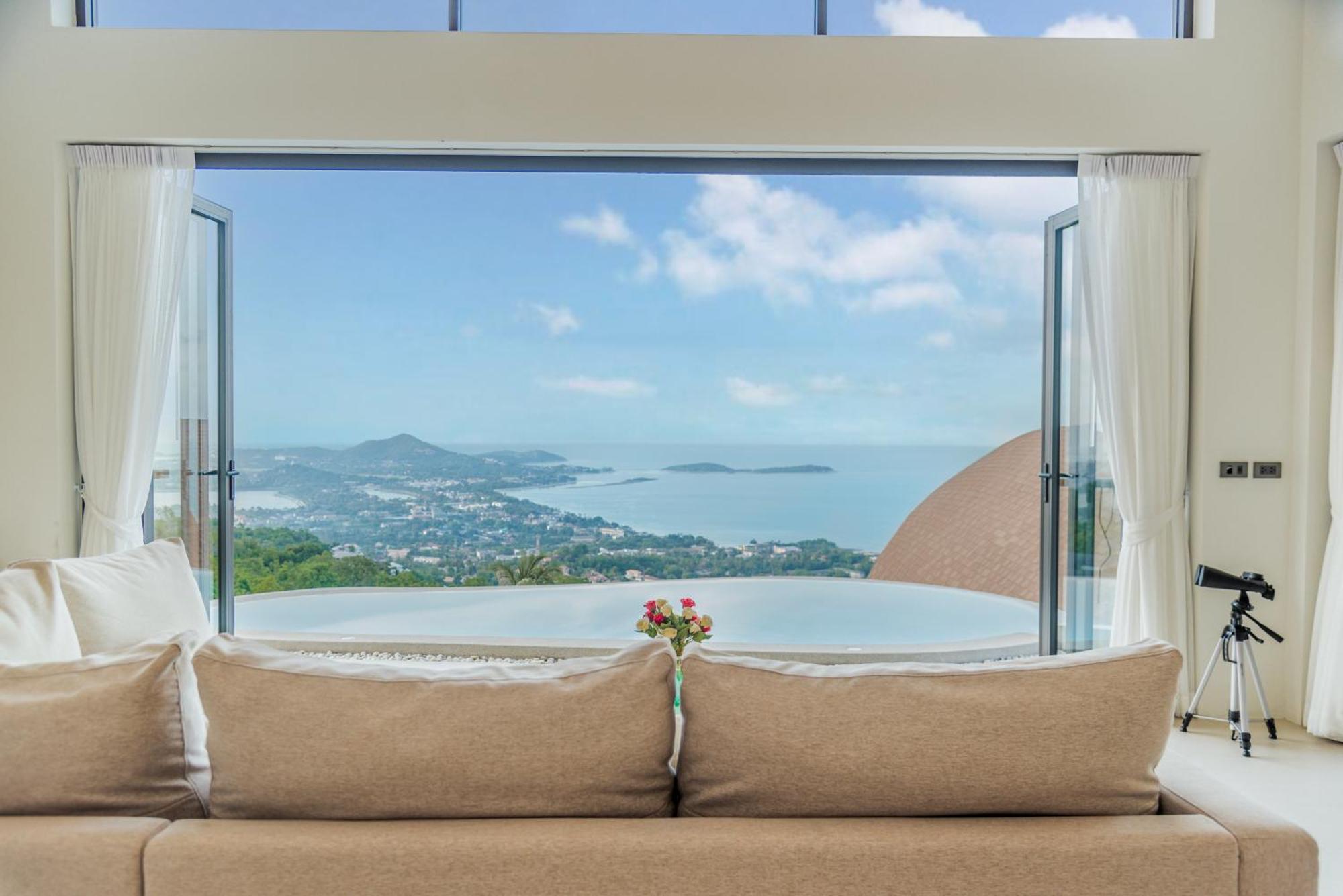 Samui Sky Cottage - 2Br Villa With Infinity Pool หน้าทอนเบย์ ภายนอก รูปภาพ